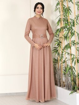 Eylül Somon Abiye Elbise