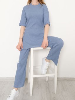 Fitilli Takım Açıkmavi