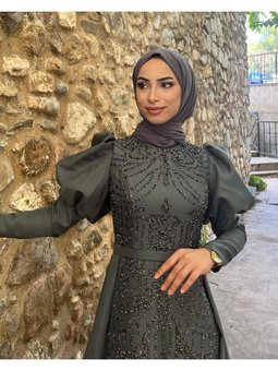 4601 Hennin Abiye Elbise