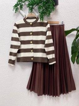 Kadın Triko Etek Takım