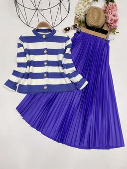 Kadın Triko Etek Takım