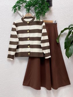 Kadın Triko Etek Takım