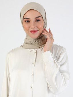 Taş Pamuk Caz Eşarp