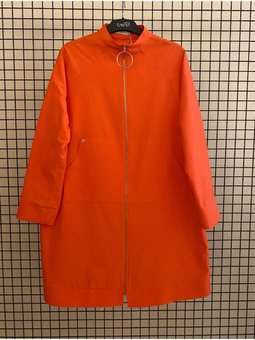 Trend Pamuklu Kumaş Sırtı Yıldızlı Spor Ceket