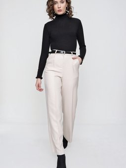 Taş Palazzo Yün Efekt Pantolon