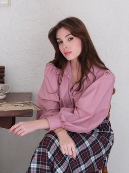 Klasik Yaka Crop Gömlek