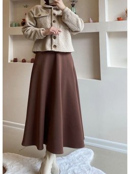 Puf Scuba Kloş Etek