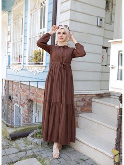 Asya Belbağcıklı Elbise