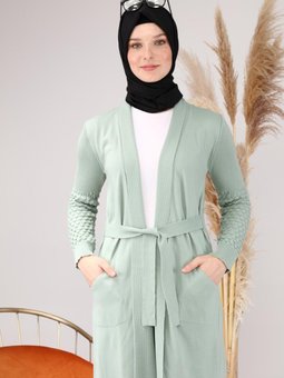 Tesettur Uzun Triko Kadin Anne Hirka