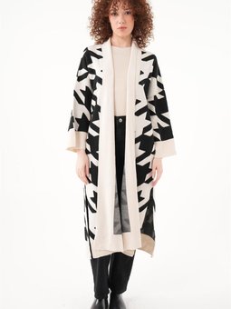 Hırka Açık Bej Siyah 0029011 846