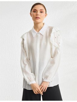 Bluz Ekru Ka B22 10030 35