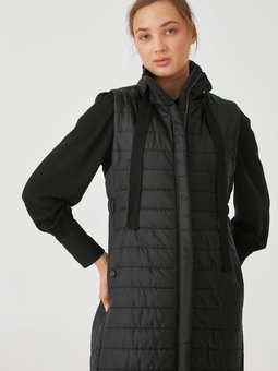 Kapitone Yelek Siyah