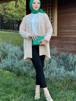 Ayrobin Yazlık Ceket Tsd220638 Bej