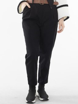 Siyah Yüksek Bel Kot Pantolon