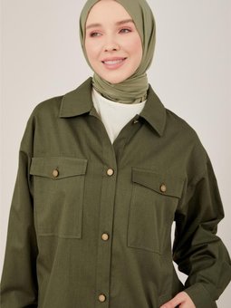 Gabardin Ceket 23y5803 Haki