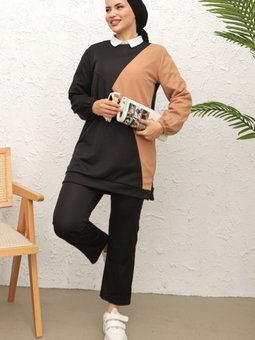 Erda Asimetrik Takım 717 Siyah