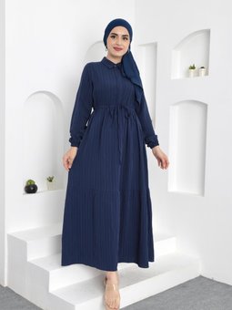 Asya Belbağcıklı Elbise