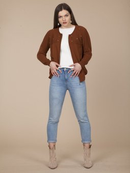 Fermuarlı Hırka Fındık