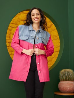 Denim Dokuma Kumaş Gömlek