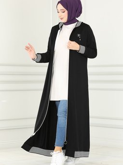 Fermuarlı Kap Msl1917 Siyah