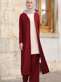 Bordo Nisa İkili Takım