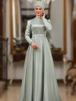 Mint Sena Abiye Elbise