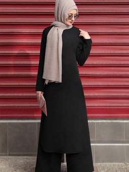 Siyah Hayat Tunik
