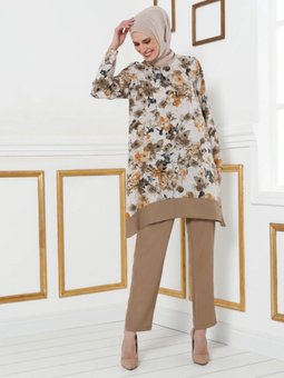 Vizon Tunik Pantolon İkili Takım