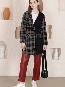 Tüvit Duo Blazer Ceket Siyah