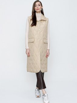 9522112 Kapitone Çıtçıtlı Yelek