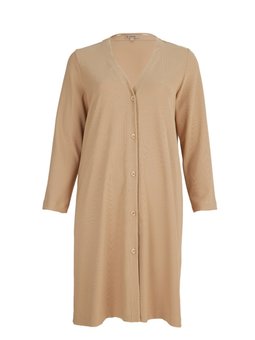 Düğmeli Uzun Hırka