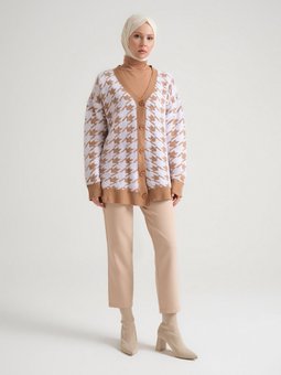 Hırka 22kd4247 Vizon