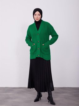 Hırka 23kd8315 Benetton Yeşili