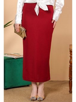 Lavin Kalem Bordo Etek