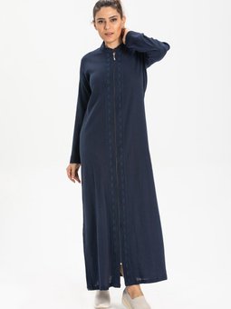 Dantelli Şile Bezi Ferace Lacivert Lcvt