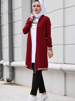 3' Lü Eşofman Takım 6249 Bordo