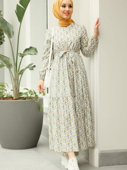 Teresa Yeşil Elbise