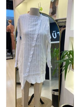 Asimetrik Kesim Tunik Ekru 6122