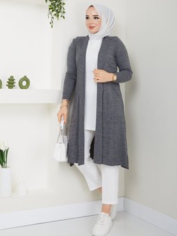 Cepli Salaş Hırka Antrasit