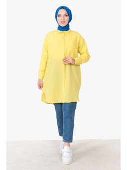 Cepli Sarı Tunik