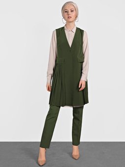 Kadın Haki (k.haki) T 4244 New Loren Yelek