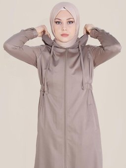 Kahve (toprak) File Detaylı Giy Çık 40666