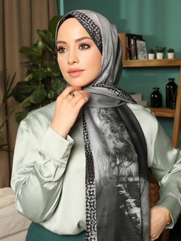 Merida Twill Çok Renkli Şal