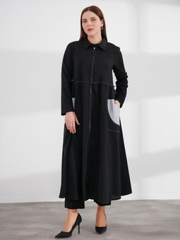 Fermuarlı Ve Dikiş Detaylı Kap 404834