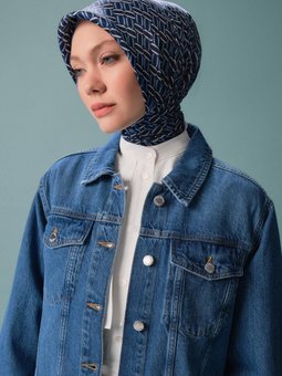 Denim Ceket 24yd3415 Mavi