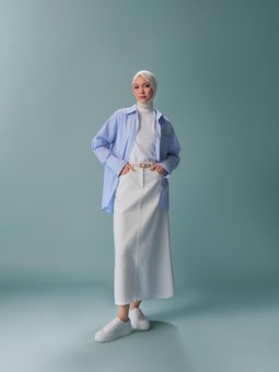 Denim Etek 24yd3403 Beyaz