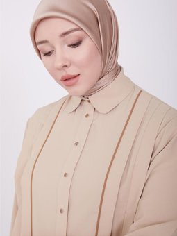 Gömlek 23k3347 Latte