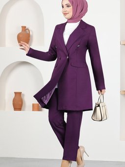 Blazer Ceketli Takım 2605