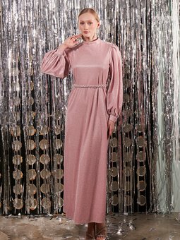 Pembe Jesse Abiye Elbise