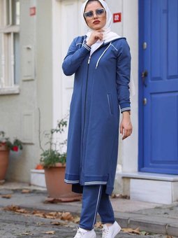 Mavi Mevsimlik Eşofman